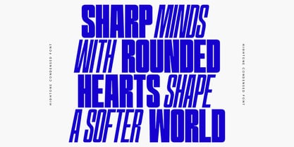 Narrowtone Font Poster 2