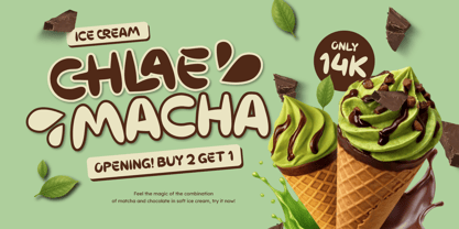 Choko Theo Font Poster 5