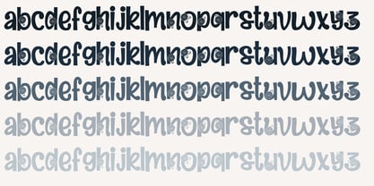 PN Carpet Roses Font Poster 4