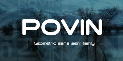 Povin Font Poster 1