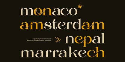 Regani Font Poster 3