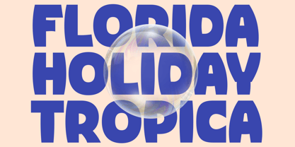 Corva Bold Inside Font Poster 2