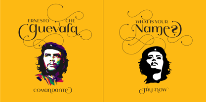 Istanbul Type Variable Font Poster 9