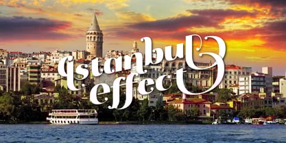 Istanbul Type Variable Font Poster 12