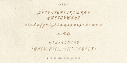 Locked Whisper Font Poster 9