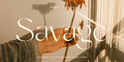 Savage Font Poster 1
