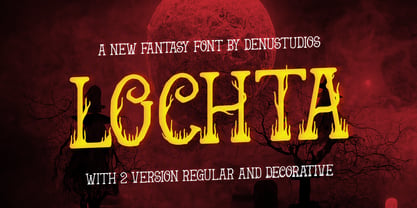 Lochta Decorative Font Poster 1