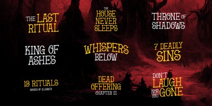 Lochta Decorative Font Poster 6