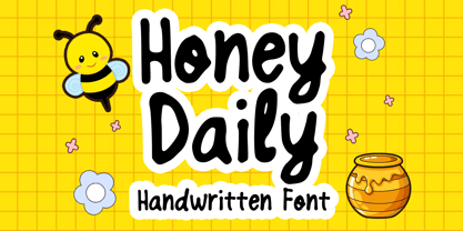 Honey Daily Font Poster 1