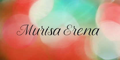 Murisa Erena Font Poster 1
