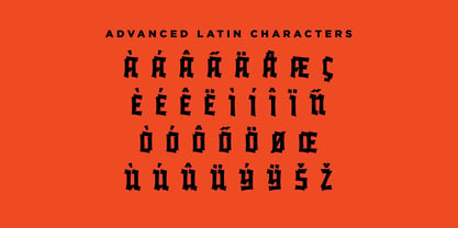 Gravedigger Font Poster 14