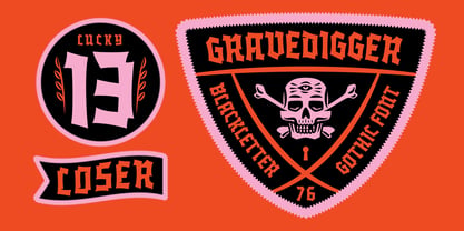 Gravedigger Font Poster 6