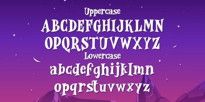 Wonder Magic Font Poster 2