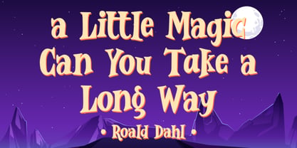 Wonder Magic Font Poster 4
