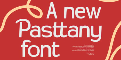 Pasttany Font Poster 1