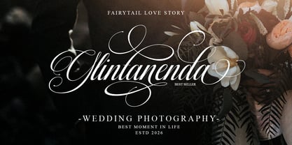 Mallestian Script Font Poster 6