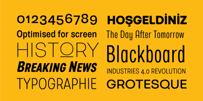 European Sans Pro Font Poster 9