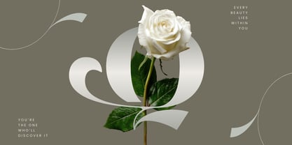 Alrays Bloom Font Poster 2
