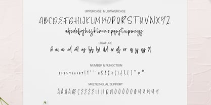 Kavero Hand Font Poster 9