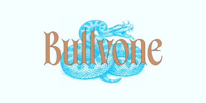 Bullvone Font Poster 11