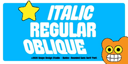 Bunko Font Poster 6