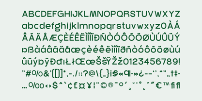 Quera Font Poster 7
