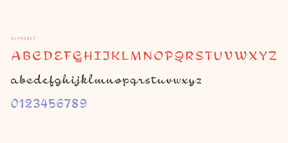 Piccola Font Poster 10
