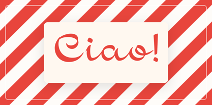 Piccola Font Poster 12