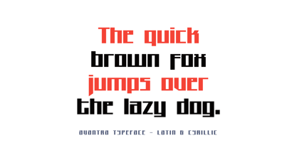Avantra Font Poster 7