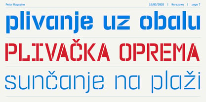 Petar04 Font Poster 7