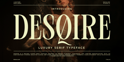 Desqire Font Poster 1