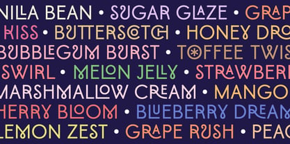 Sancremo Font Poster 2