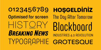 European Soft Pro Font Poster 9