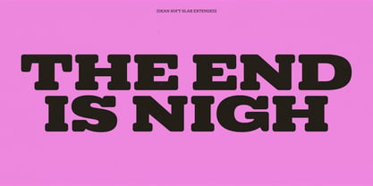Dean Soft Slab VF Font Poster 12