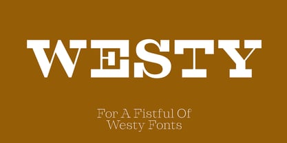 Westype Font Poster 1