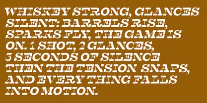 Westype Font Poster 6
