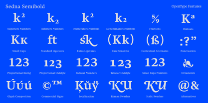 Sedna Font Poster 7
