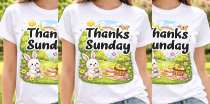 Enjoy Easter Font Poster 2