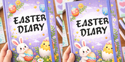 Enjoy Easter Font Poster 4