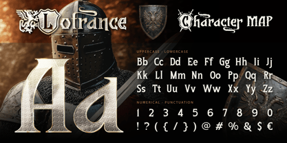 Lotrance Font Poster 2