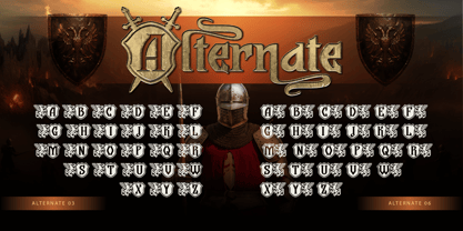 Lotrance Font Poster 8