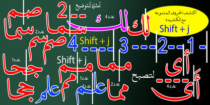 TE HAFS Pro Tharwat Emara Font Poster 7