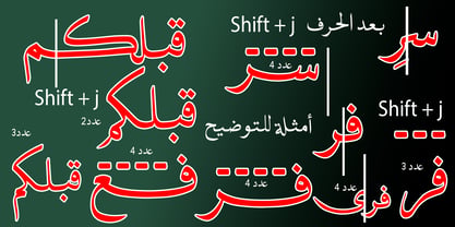 TE HAFS Pro Tharwat Emara Font Poster 4