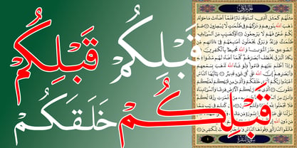 TE HAFS Pro Tharwat Emara Font Poster 2
