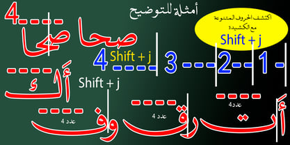 TE HAFS Pro Tharwat Emara Font Poster 6