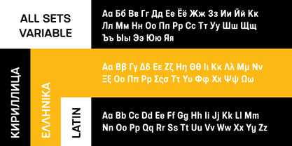 European Sans Pro Variable Font Poster 3