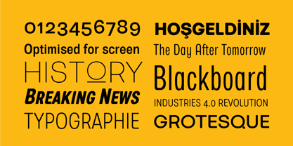 European Sans Pro Variable Font Poster 9
