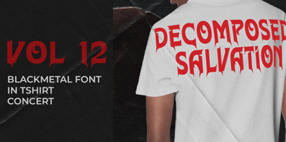 Morbithrone Font Poster 2