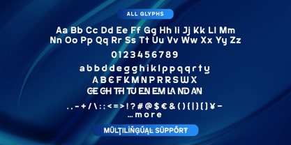 Emasland Font Poster 10