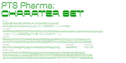 PTS Pharma Font Poster 5